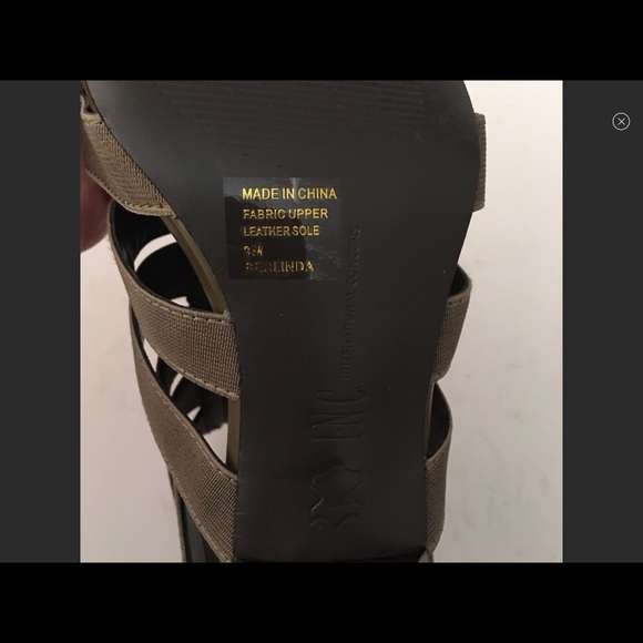 5 for $25🍒INC OPEN SHOE SANDAL - Picture 8 of 8